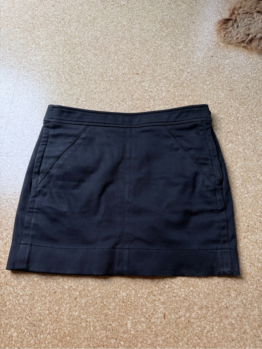 Vintage Hermes Navy Skirt